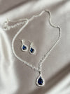 Blue Zircon Pendant