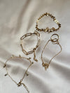 4pcs Gold Color Bracelet Set Boho