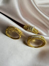 3pcs/set Fashion Zircon Rings