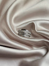 Silver Plated Zircon Ring