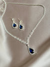 Blue Zircon Pendant