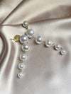 Elegant Pearl Long Earrings Style Large Imitation Pearl Pendant Earrings