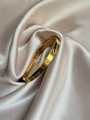 Cartier Gold Color Zircon And Cross Nut Nail Bracelet & Bangle
