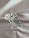 Elegant Exquisite Light Luxury Mesh Zircon Earrings