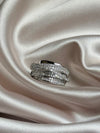 Silver Plated Zircon Ring