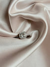 Diamond Zirconia Necklace Earring Ring Set