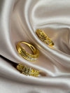 3pcs/set Fashion Zircon Rings