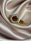 Gold Luxurious Stylish Stainless Steel Ring