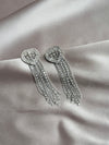 Elegant Exquisite Light Luxury Mesh Zircon Earrings