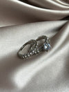2pcs Fashionable Exquisite Luxury Rings for Women