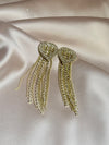 Elegant Exquisite Light Luxury Mesh Zircon Earrings