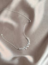 Moissanite Necklace Brilliant Diamond Smile Pendant Necklace